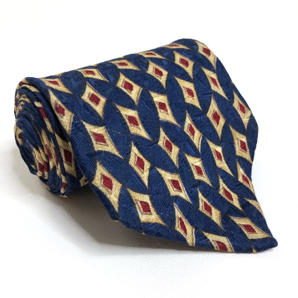 Ermenegildo Zegna Mens 100% silk tie exclusive